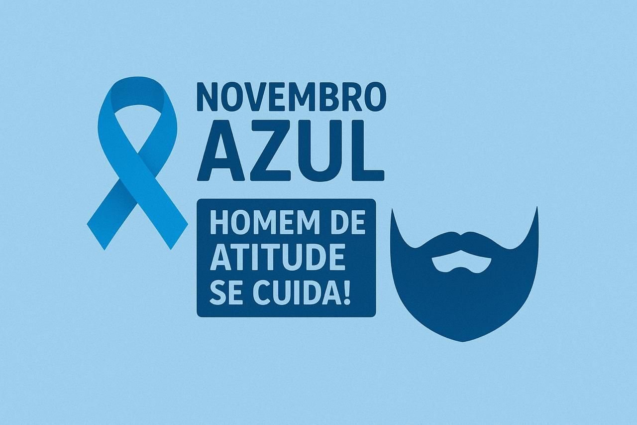 Equipe do Instituto Hebrom na campanha Novembro Azul 2025